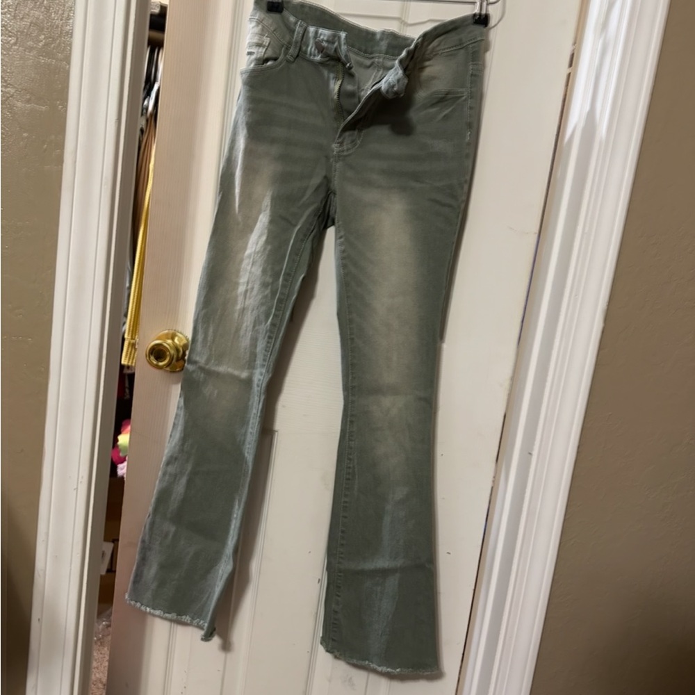 Light green jeans